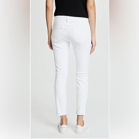 J Brand Jeans Womens Low Rise Cropped Skinny Jean white - Picture 2 of 12